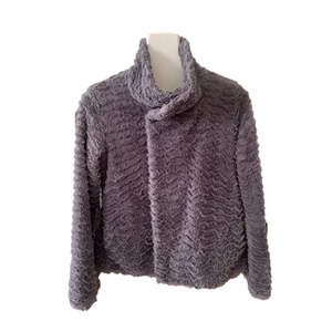 PATAGONIA Pelage Gray Faux Fur Jacket